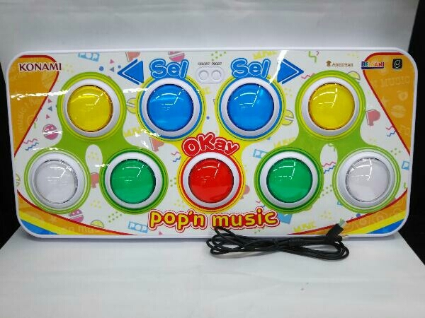 動作確認済 KONAMI pop'n music 専用 コントローラー プレミアムモデル