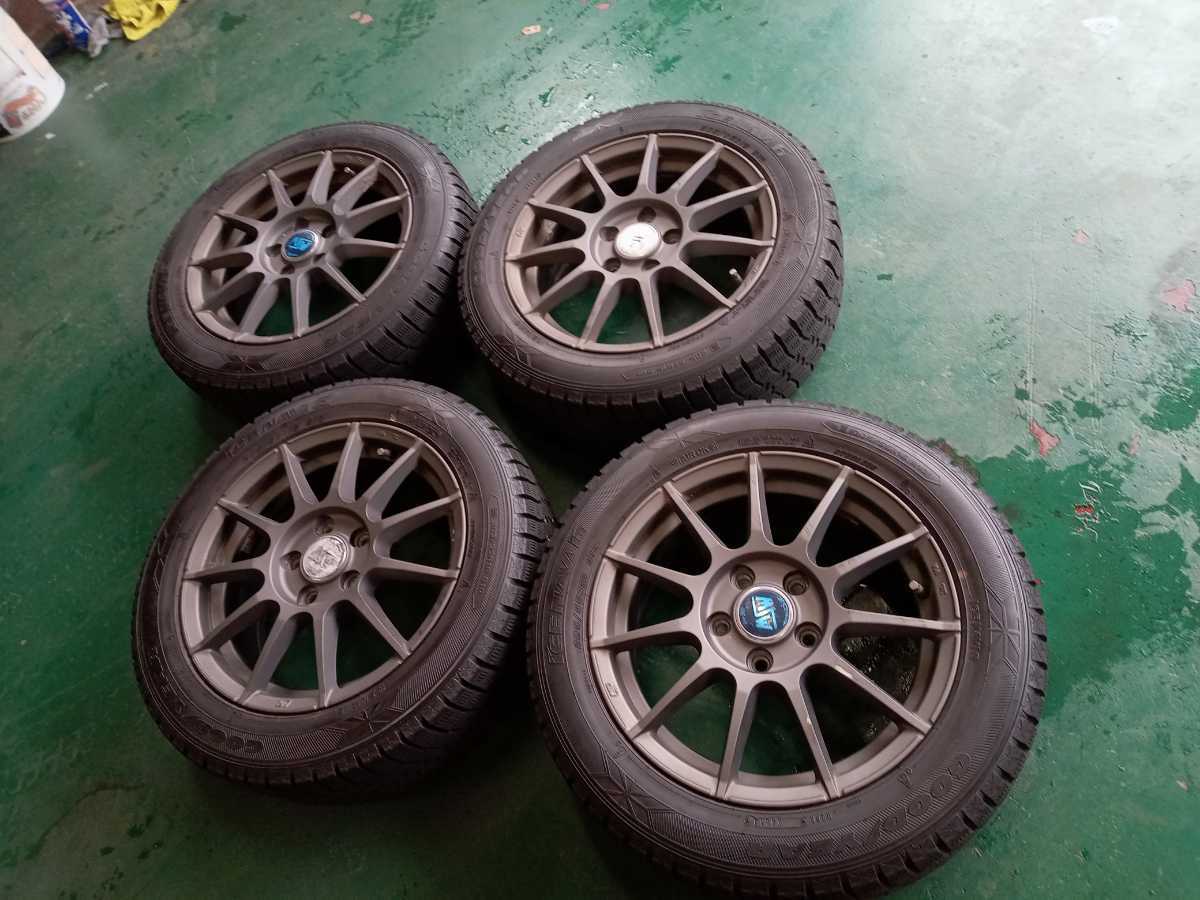 205/55/16 スタッドレス・ホイールセット 16インチ vw等 VW AUDi 