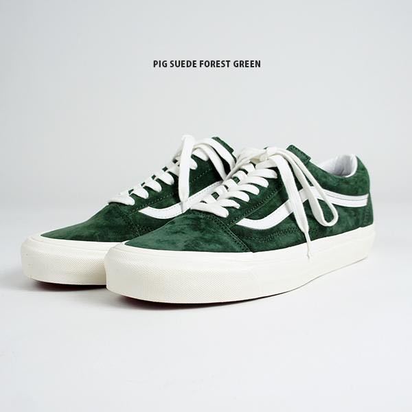 VANS ヴァンズ OLD SKOOL 36 DX オールドスクール VN0A54F3FGN (PIG)F.GREEN 