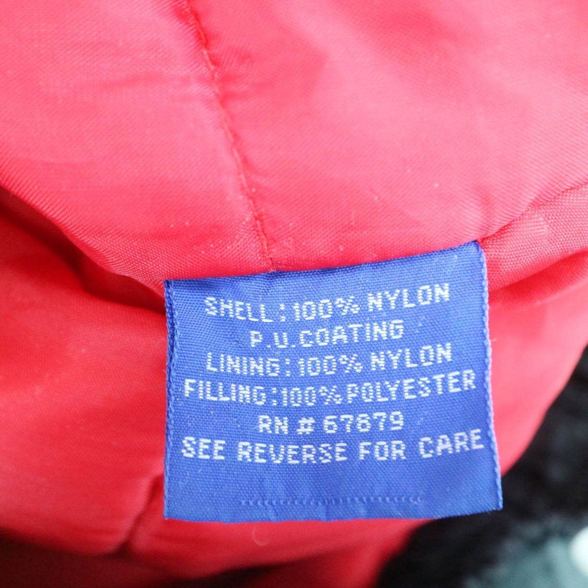 STARTER NHL シカゴ・ブラックホークス 中綿ナイロンジャケット アイス