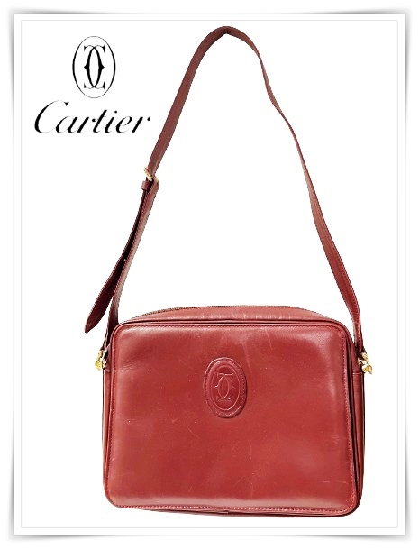 Cartier カルティエ ショルダーバッグ ワンショルダー 肩がけ トート