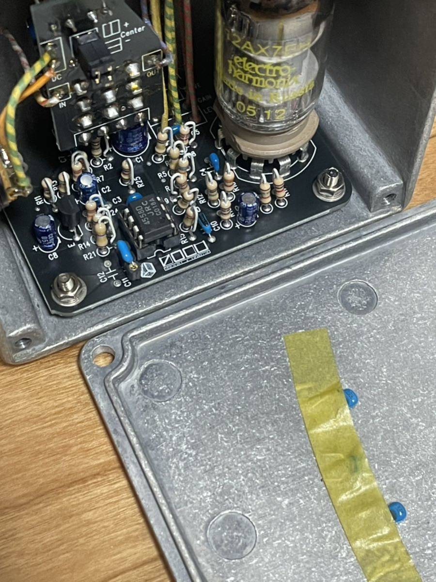 VIZION Valve Extreme 真空管 オーバードライブ 専用アダプター付き 美