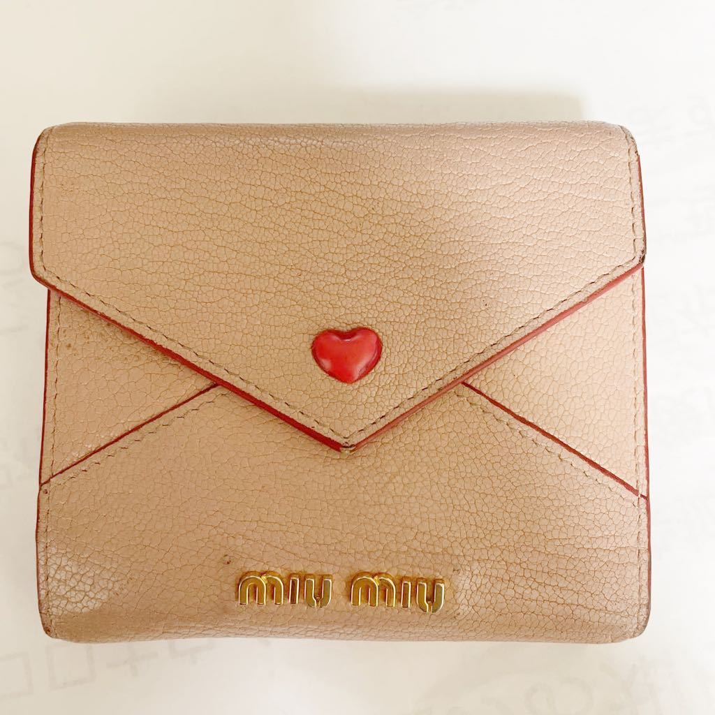 miumiu 二つ折り財布 【公式通販】
