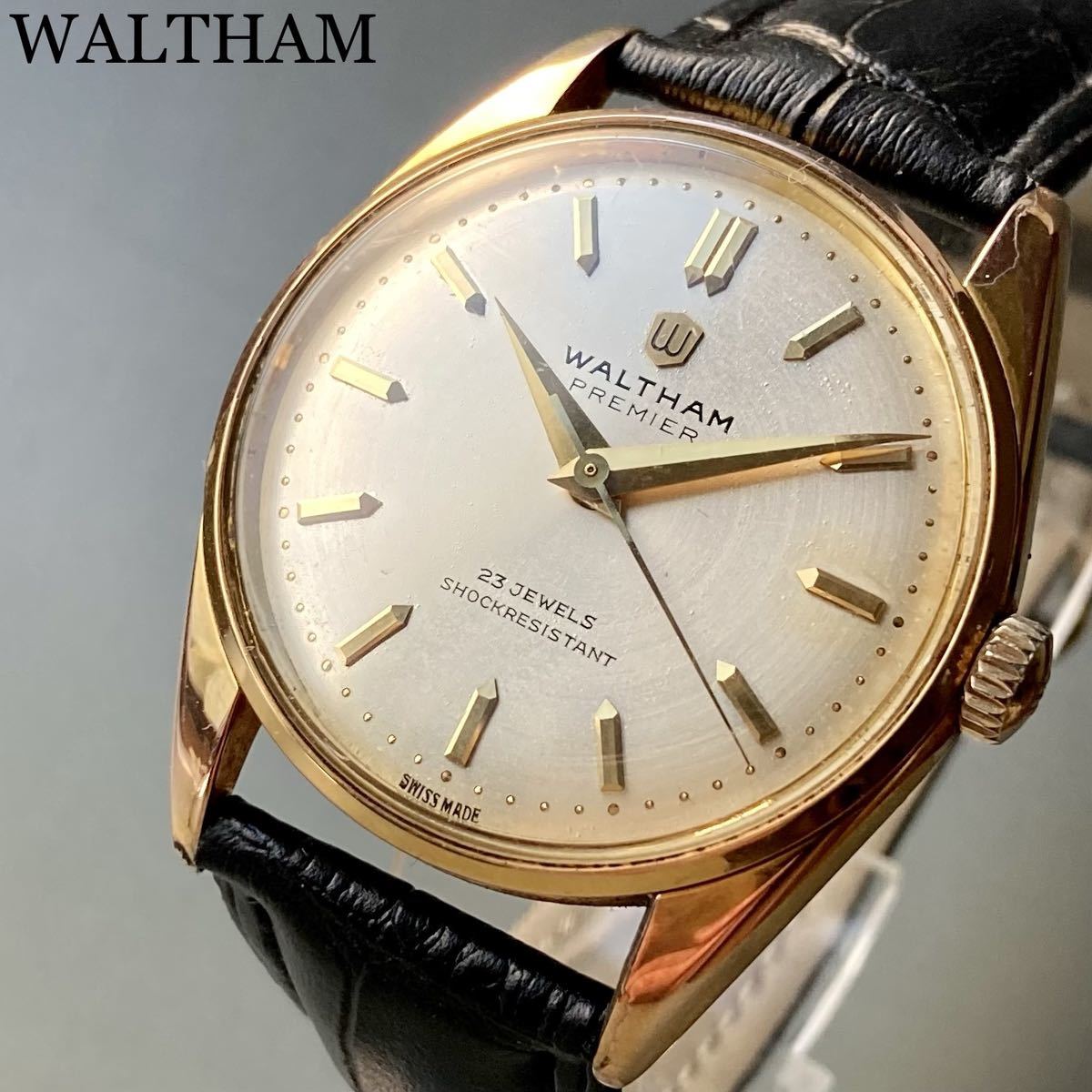 ウォルサム 手巻き WALTHAM メンズ 腕時計 - Waltham アンティーク 