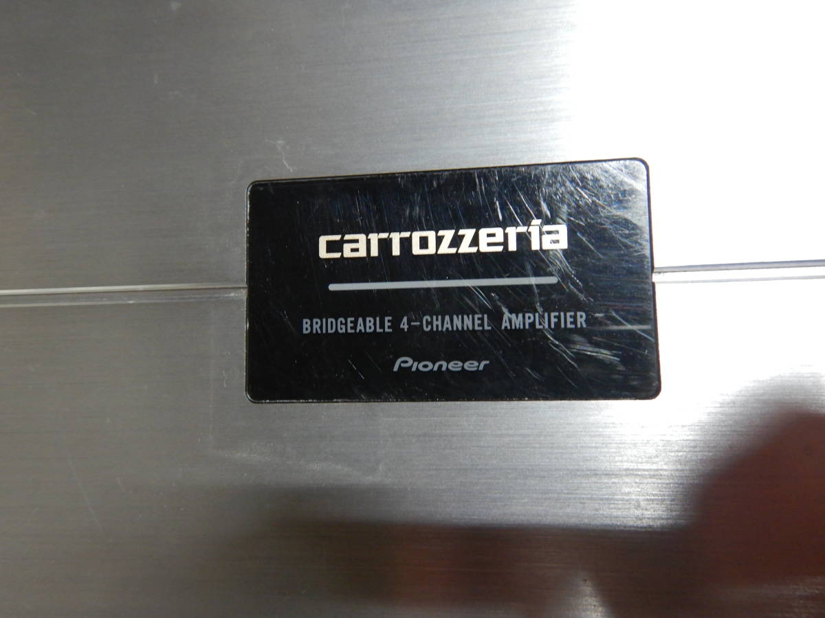 carrozzeria PRS-D8400 4chパワーアンプ - Pioneer carrozzeria 