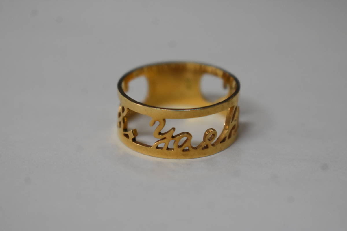 うぶ品 K18刻印 リング 18金 指輪 3．9g 【公式通販】