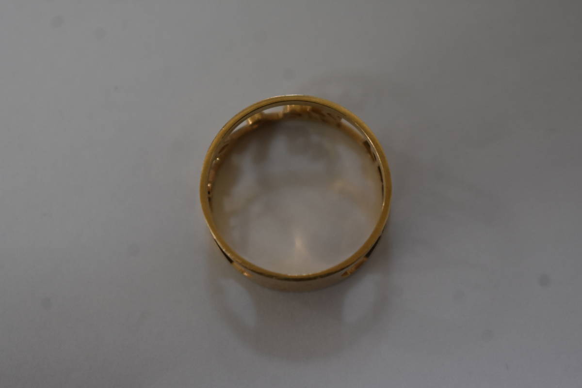 うぶ品 K18刻印 リング 18金 指輪 3．9g 【公式通販】