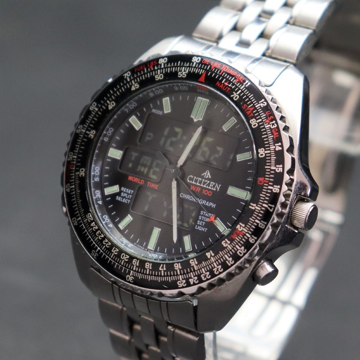 CITIZEN シチズン プロマスター C460-Q00800K クォーツ アナデジ 