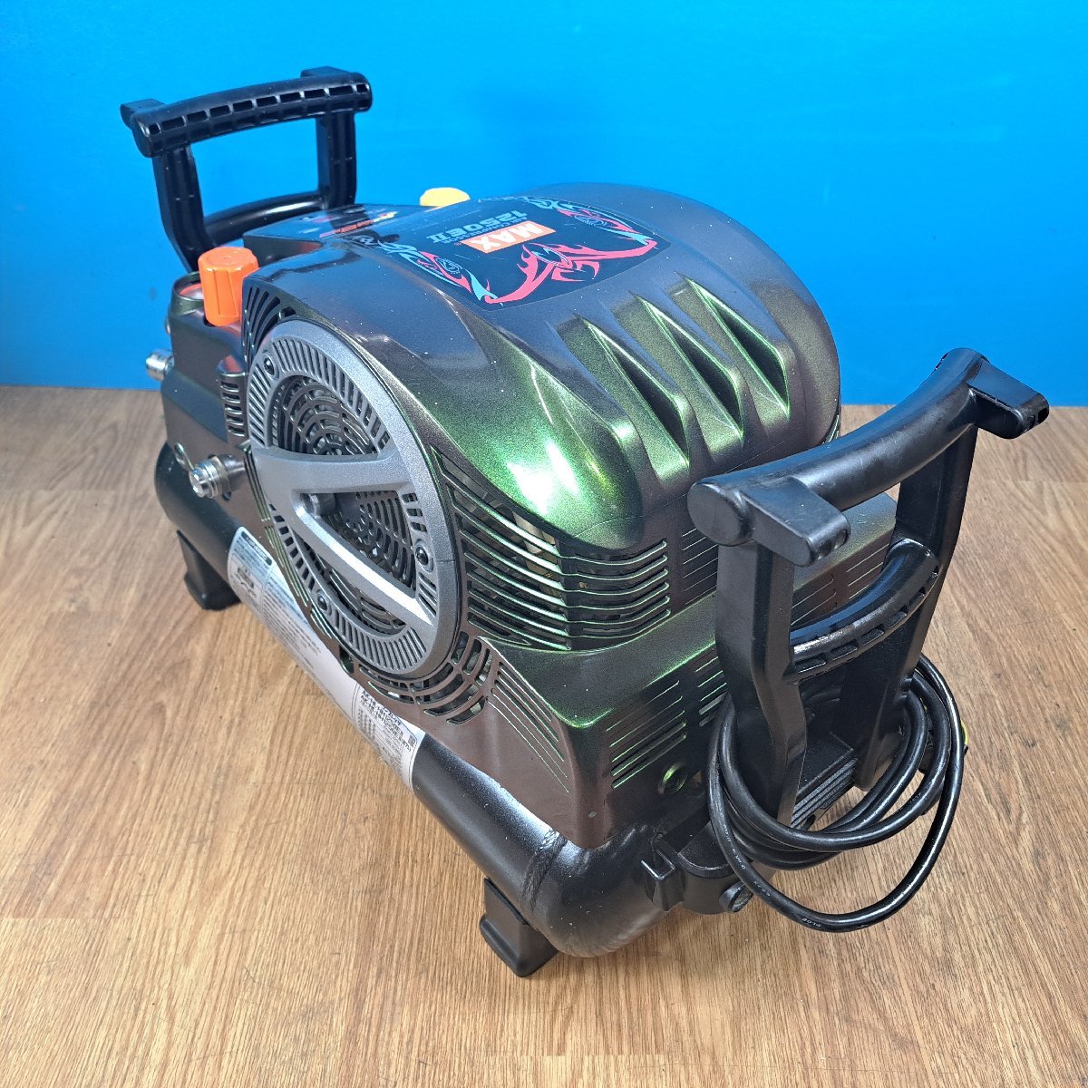ジャンク品】☆マックス(MAX) エアコンプレッサー AK-HL1250E2_ ジャンク品】☆マックス(MAX) エアコンプレッサー AK-HL1250E2_