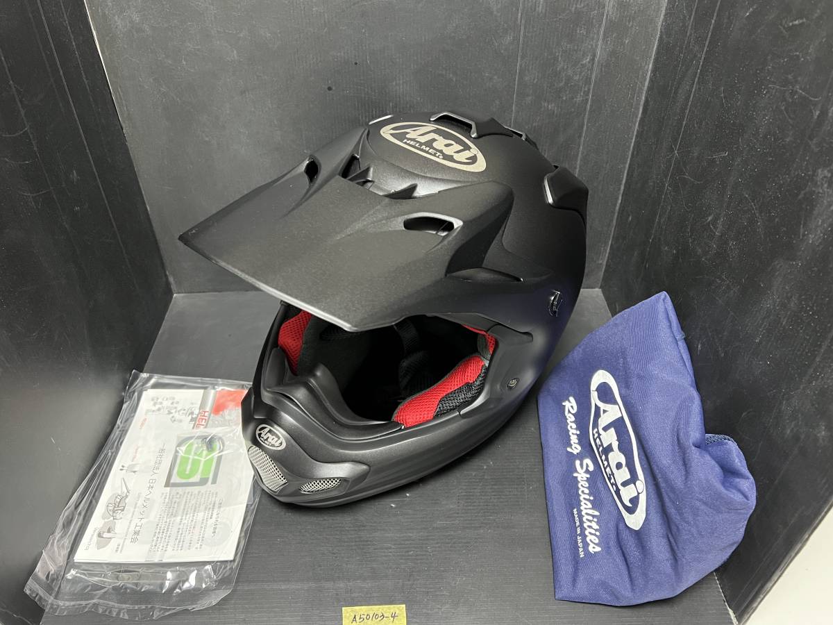 Arai アライ V-CROSS4 Vクロス4 ヘルメット S 55-56 (A50103-4) アライ