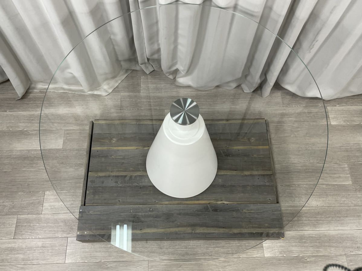 GK28 BoConcept ボーコンセプト MADRID 直径127cm ガラス ラウンド 