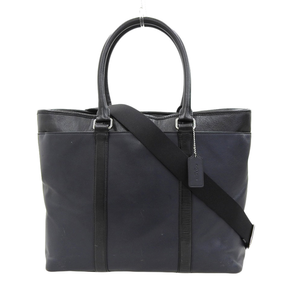 美品 コーチ COACH 現行ロゴ 54758 2way ショルダー トートバッグ