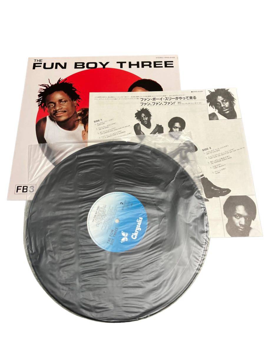 込み【ライナー】LP THE FUN BOY THREE / THE FUN BOY THREE ファン・ボーイ・スリー_3