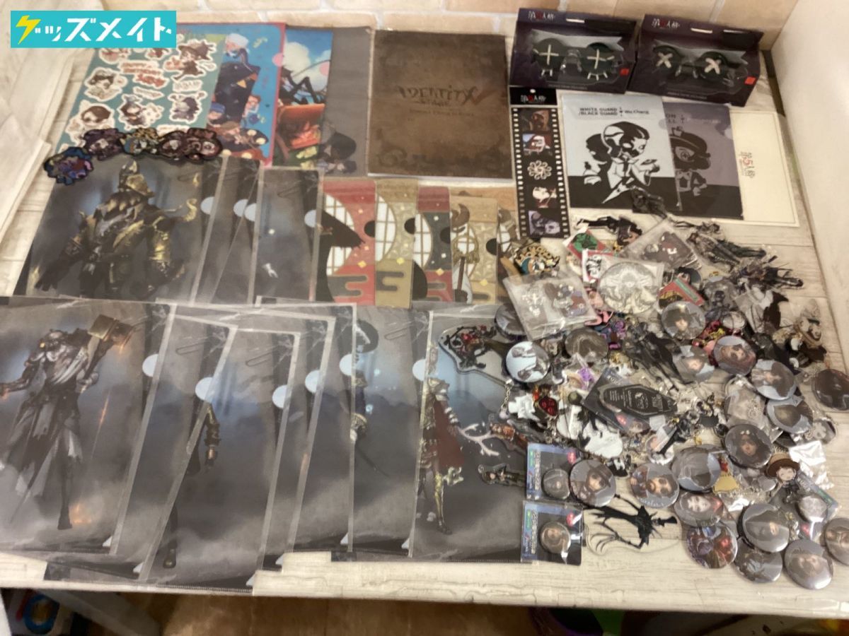【現状】第五人格 IDENTITY V グッズ まとめ売り サングラス クリアファイル ステッカー アクリルスタンド 他