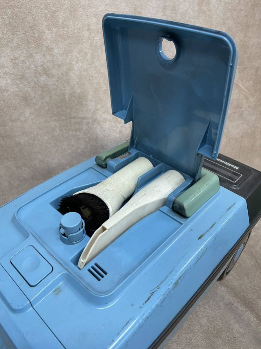 奈良発 ナショナル 掃除機 MC-300TK 昭和家電 昭和レトロ レトロ掃除機