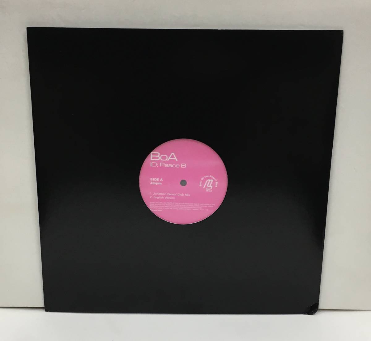 レコード boa id peace b レコード 国内promo盤