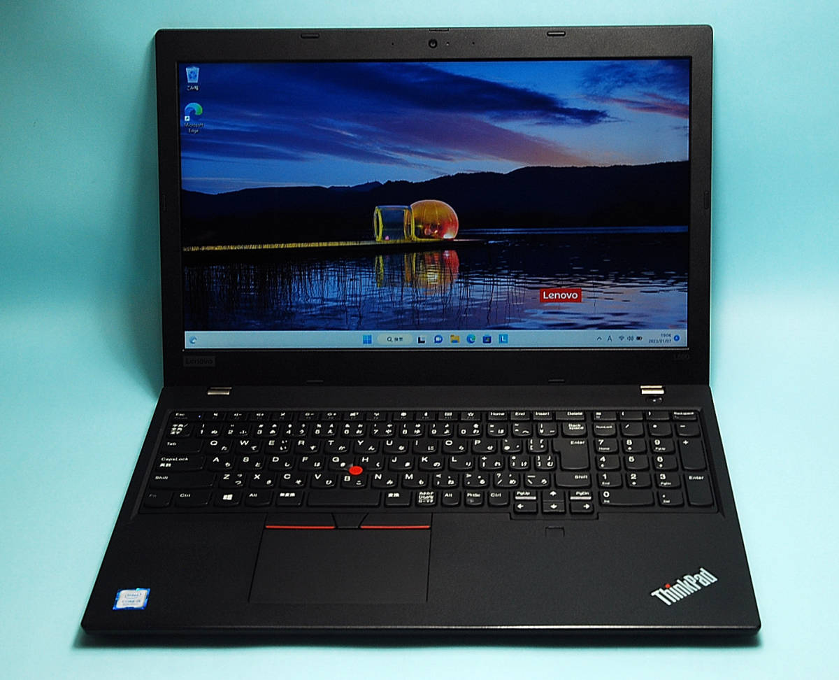 lenovo thinkpad L590 i5-8265Uメモリ8GB指紋認証