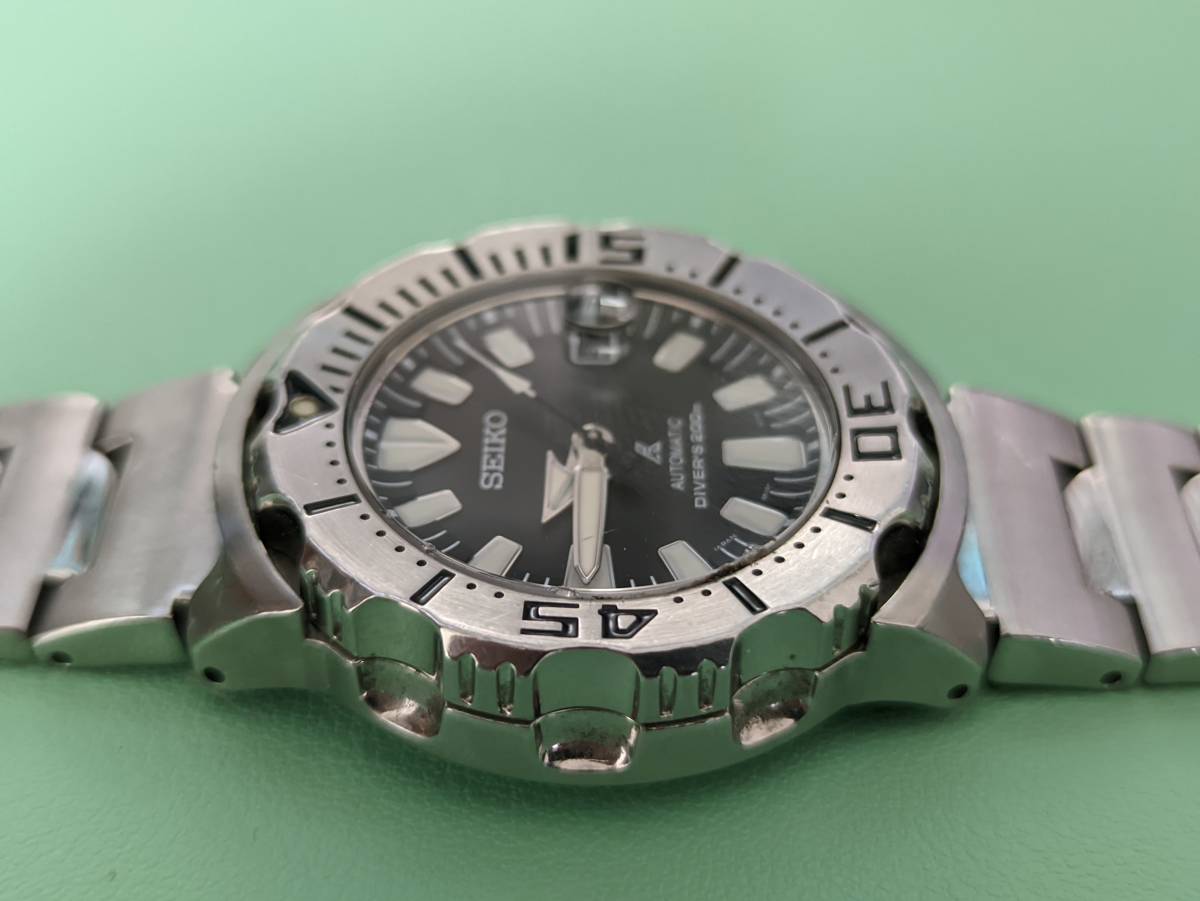 セイコー メカニカル ブラックモンスター SEIKO SBDC025 6R15-02X0