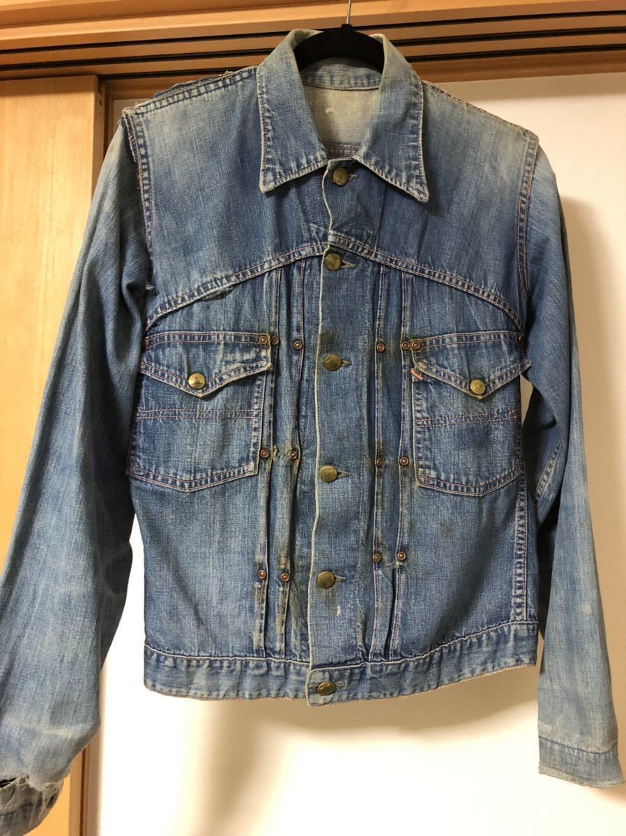 ☆ ビンテージ 80s リーバイス 70505 デニムジャケット 濃紺