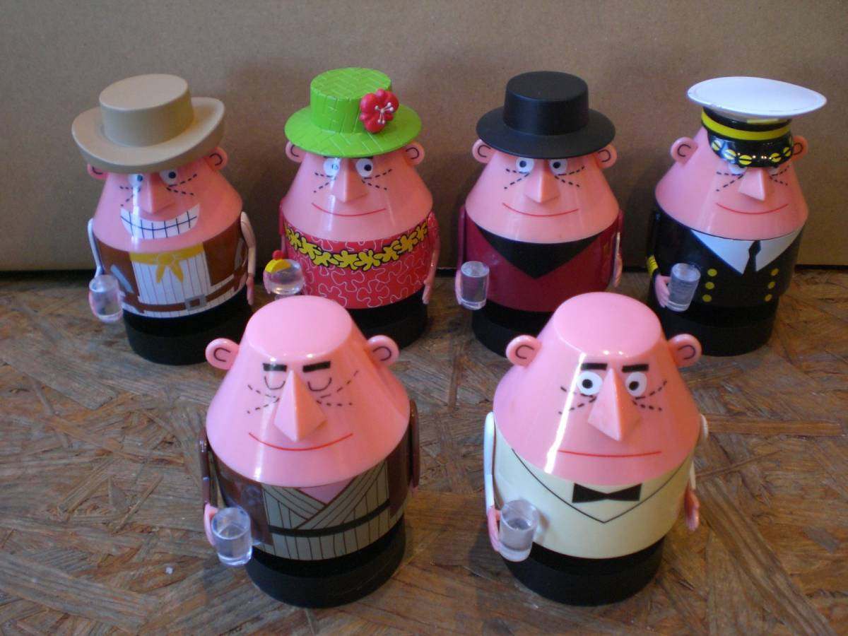 SUNTORY/サントリー アンクルトリス フィギュア 6種類 Uncle Torys