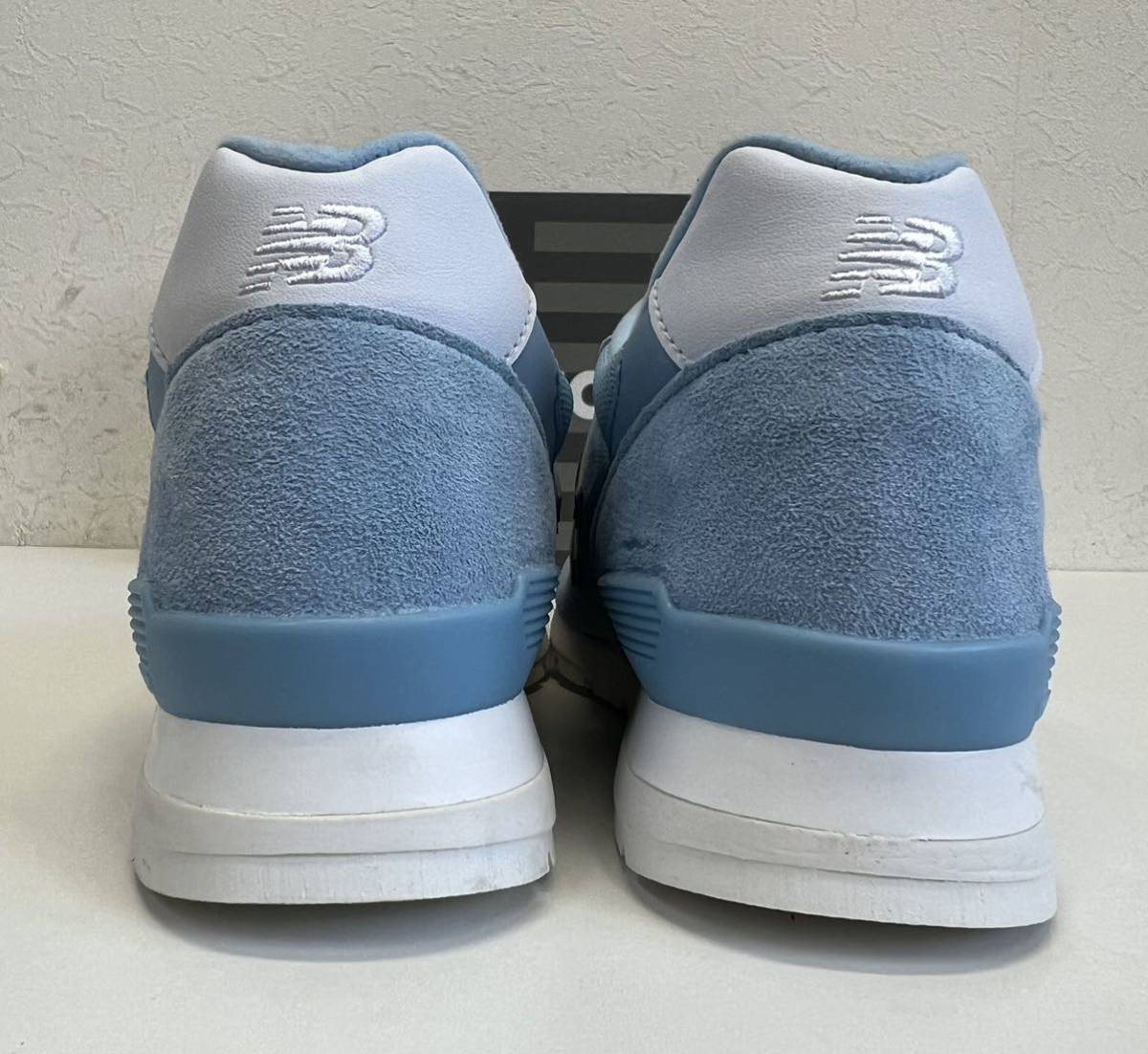 MADE IN USA NEW BALANCE M996LRB LIGHT BLUE size 8.5 美品 箱付き 