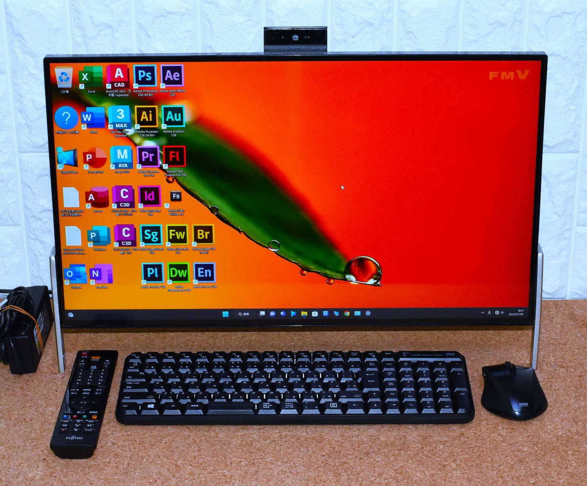 美品 FH77/D1 Win11 i7-8750H＋超高速M.2 SSD(NVMe)＋HDD3TB/8GB/BDXL/3波TV・W録画/4K出力HDMI/Office2021、他豪華アプリ