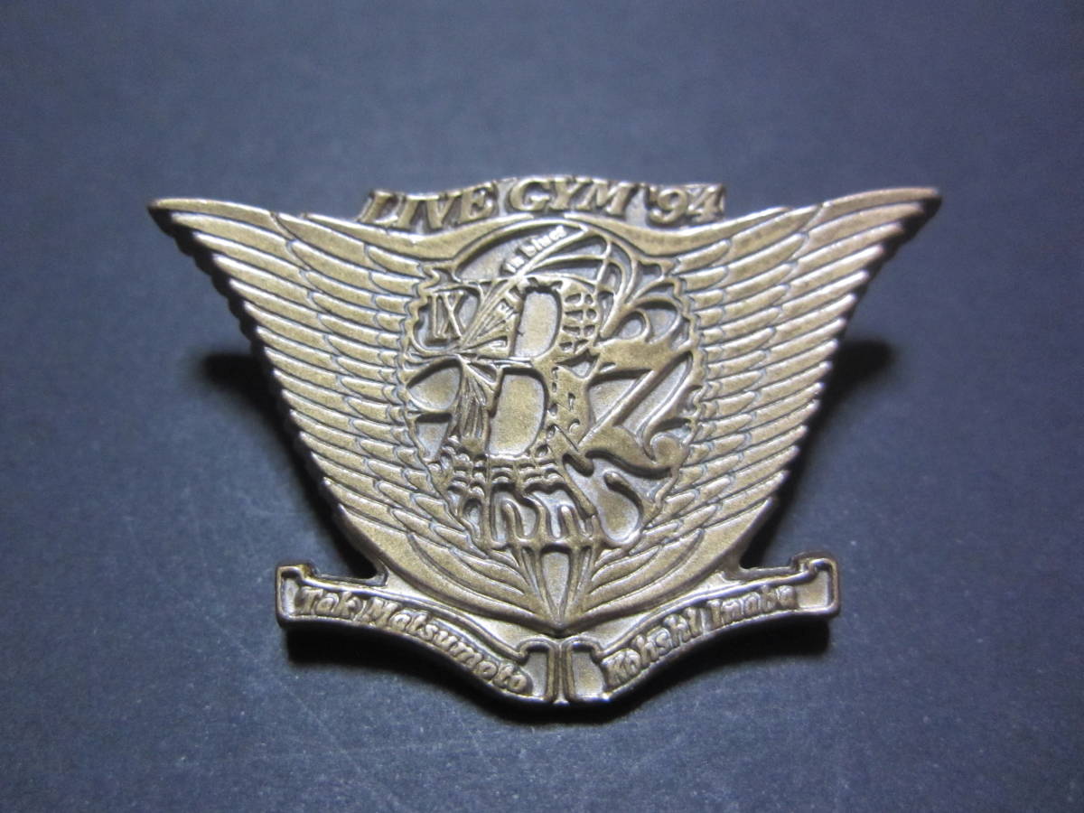 B’z　LIVE GYM’94 The 9th Blues　ピンバッジ　グッズ