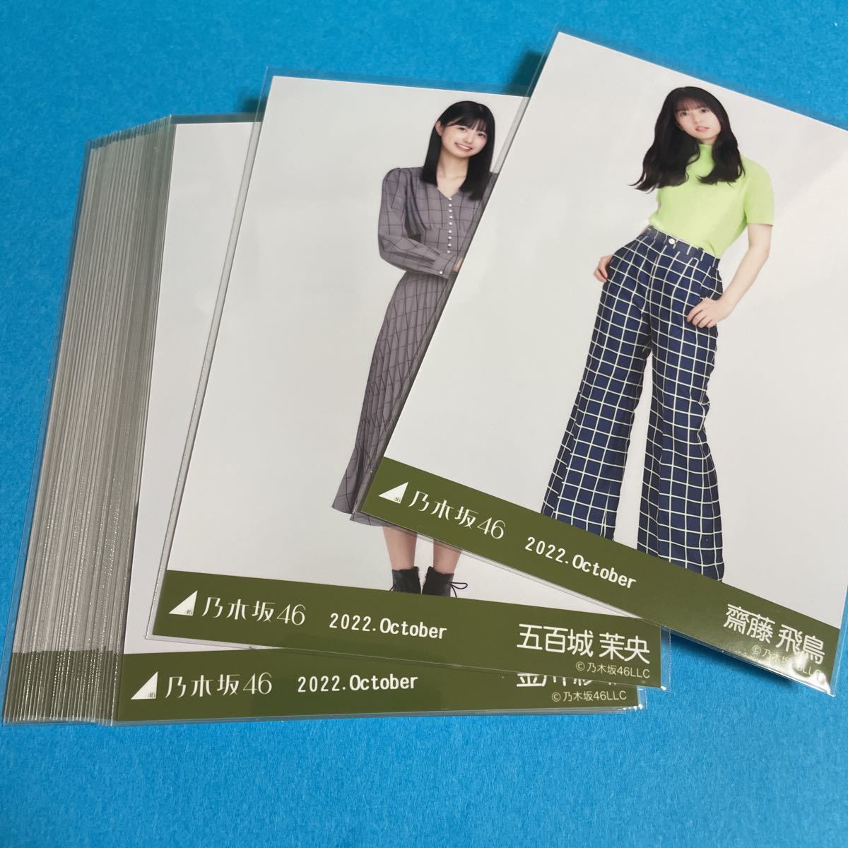 乃木坂46 生写真 ウィンドウペンチェック 32枚まとめ売り 齋藤飛鳥 五 