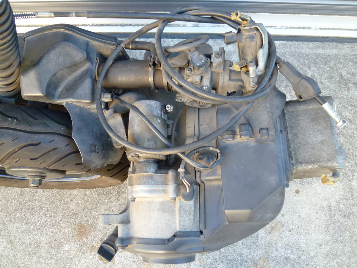 バイク アドレスv125g K7モデル 車体番号CF46A 部品取り用 エンジン