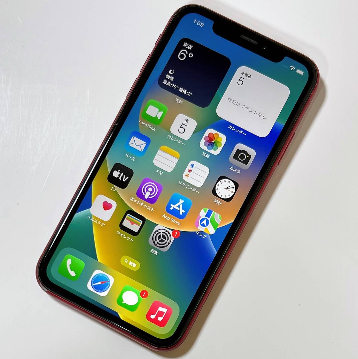 【赤字超特価，人気】 SIMフリー iPhone XR PRODUCT RED Special Edition 128GB MT0N2J/A バッテリー最大容量82％ アクティベーションロック解除済(iPhone)｜売買されたオークション情報、yahooの商品情報をアーカイブ公開 - オークフ iPhone