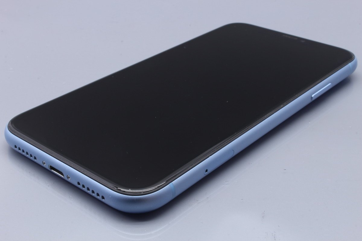 Apple iPhone XR 64GB Blue - 64GB, AT&amp;T XR, Unlocked US A2106 com: Version, iPhoneXR 青