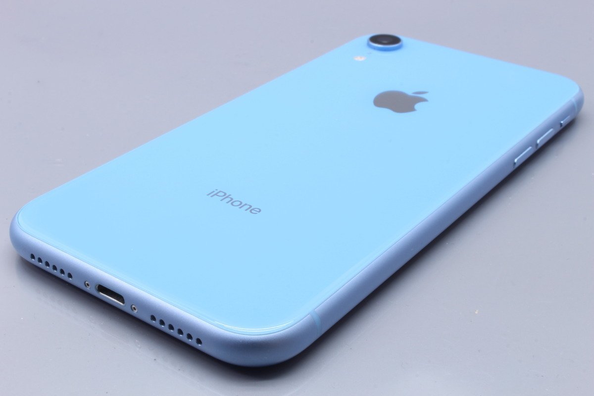 Apple iPhone XR 64GB Blue - 64GB, AT&amp;T XR, Unlocked US A2106 com: Version, iPhoneXR 青