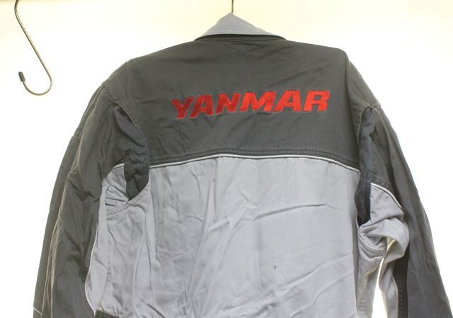 YANMARのLサイズ長袖 YANMAR ヤンマー刺繍 つなぎ LLサイズ 1 つなぎ