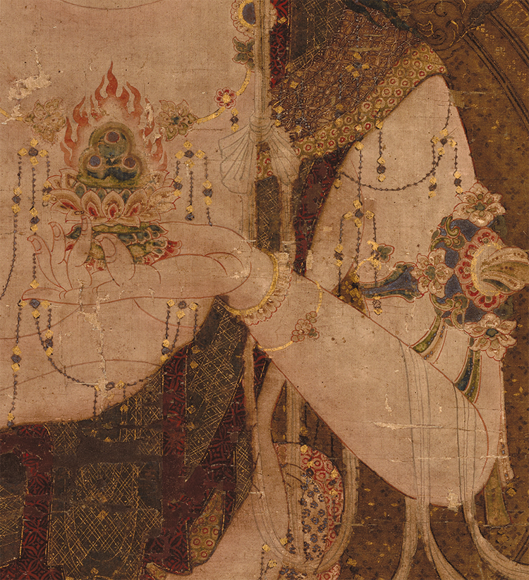 虚空蔵菩薩】複製 東京国立博物館◇仏画◇工芸◇古仏画◇絹本