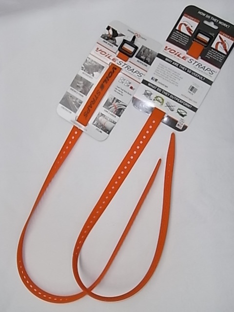 超大人気あると便利!!新品 23 Voile Strap Nylon Buckle 32inch Orange / ボレー ストラップ ナイロンバックル 80cm オレンジ 2本セット