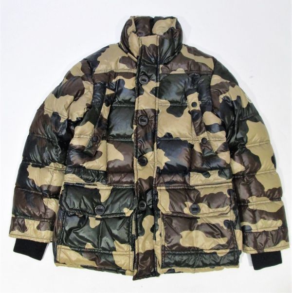 正規品 MONCLER SAUTERNE カモフラージュ ダウンジャケット 44380/50 