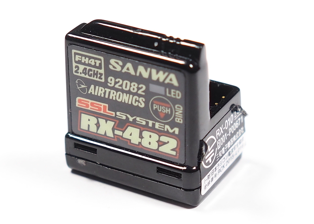 サンワ RX-482 2.4GHzアンテナレス受信機、その1☆まとめて取引不可(