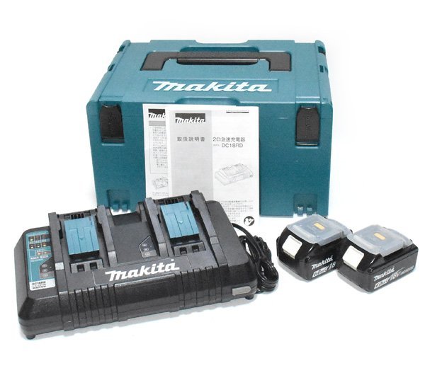 ★MAKITA マキタ A-61226 パワーソースキット1 BL1860B×2本 急速充電器 DC18RD ケース★