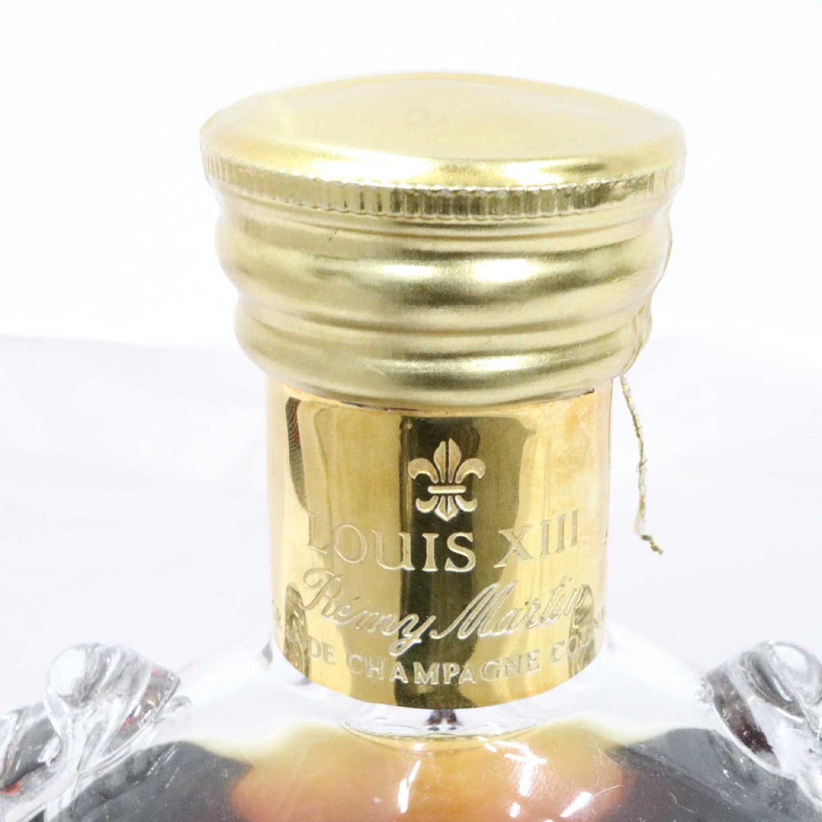 DJ】古酒 未開栓 REMY MARTIN/レミーマルタン ルイ13世 金キャップ
