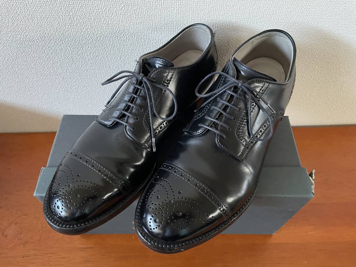 極美品】ALDEN 54095 コードバン 7H◇モディファイド メダリオン◇新品 