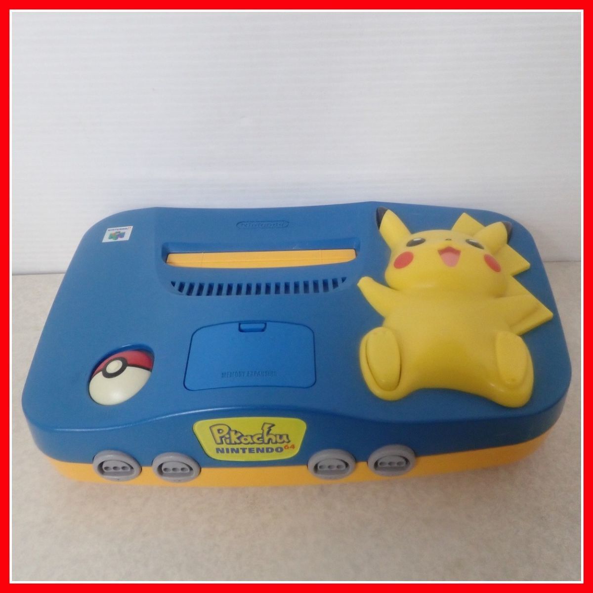 Nintendo 箱説明書付完品 ニンテンドー64 ピカチュウ ブルー Nintendo 箱説明書付完品 ニンテンドー64 ピカチュウ ブルー