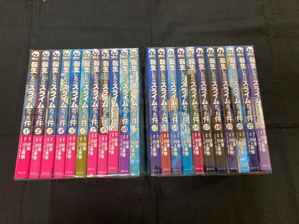 転生したらスライムだった件 既刊全巻セット 小説版 1〜22巻（8.5⁄13.5