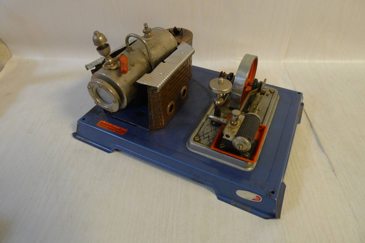 aa113 ● Wilesco ヴィレスコ社 Steam Engine スチームエンジン 部品欠品あり ジャンク wasserstand beachten/80