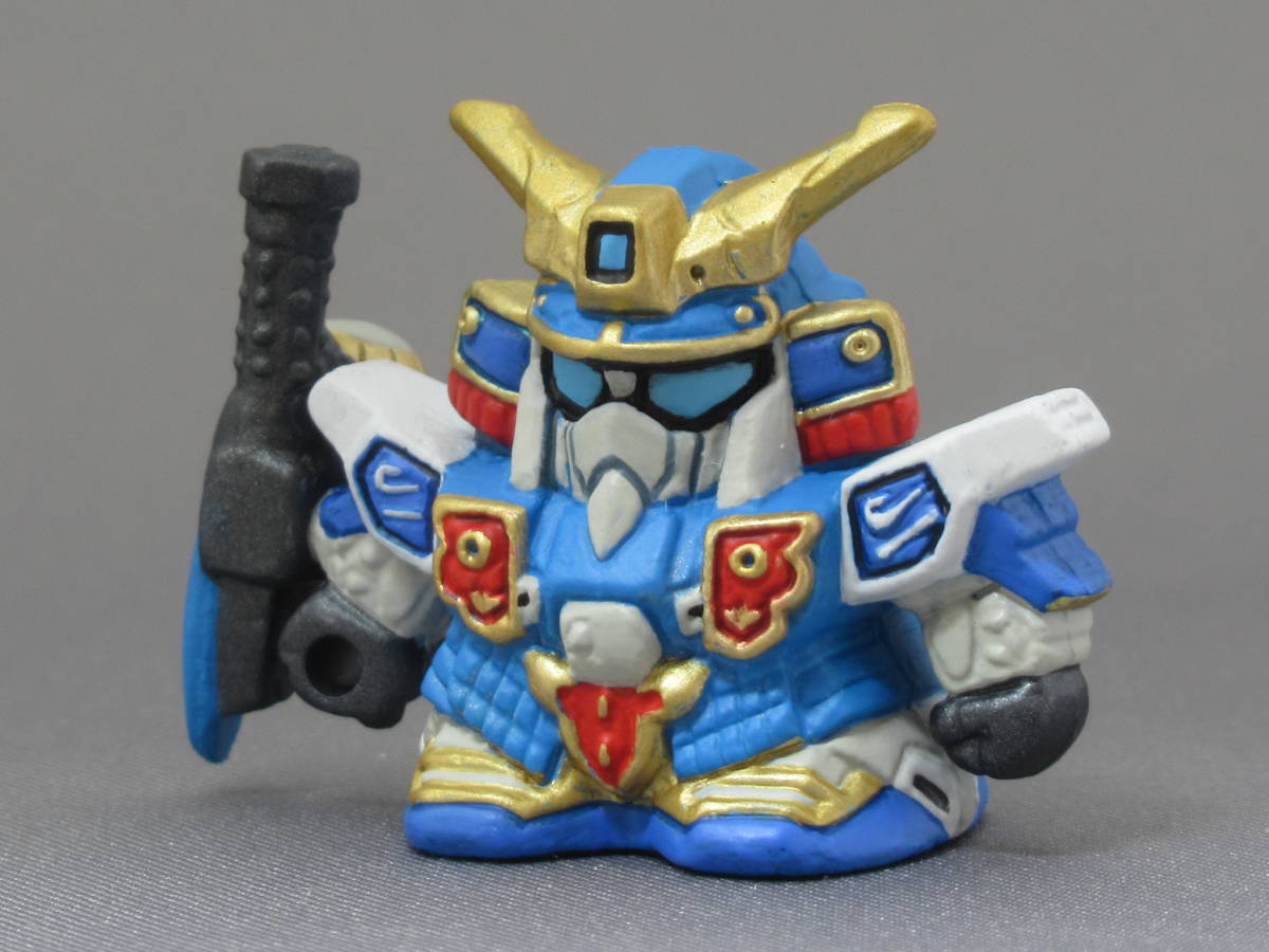 SDガンダム　ガン消し　リペイント　新生武者五人衆・武者風雷主