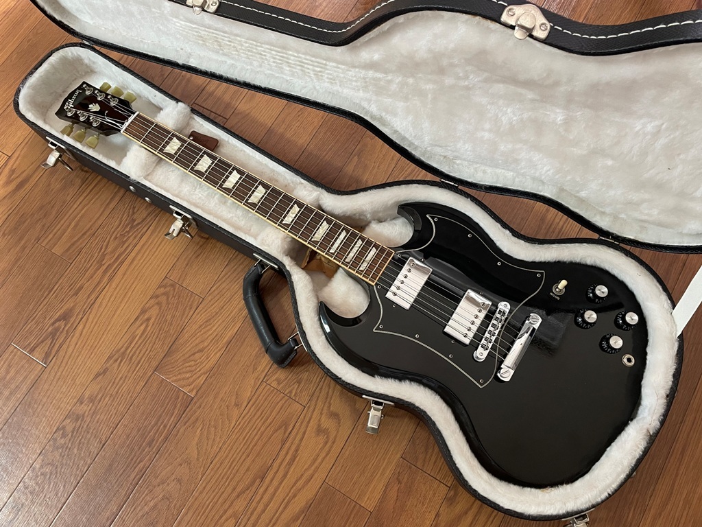 ギブソン Gibson SG エボニー ハードケース付き