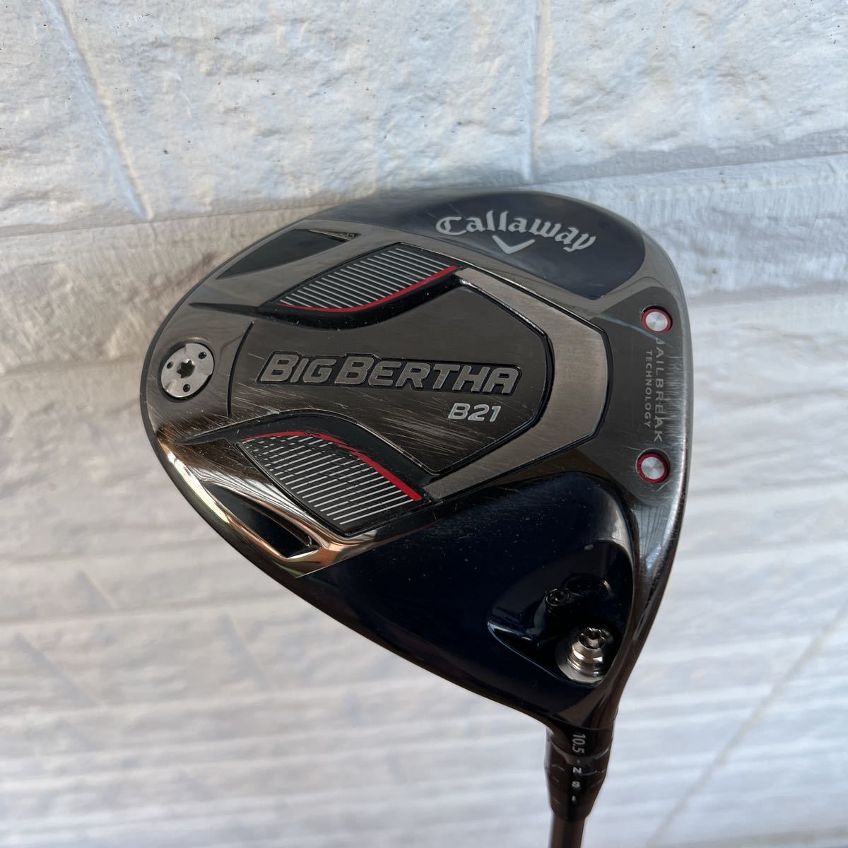 【スライサー必見】Callaway ビックパーサーB21 ドライバー10.5°US仕様　純正RCHシャフト