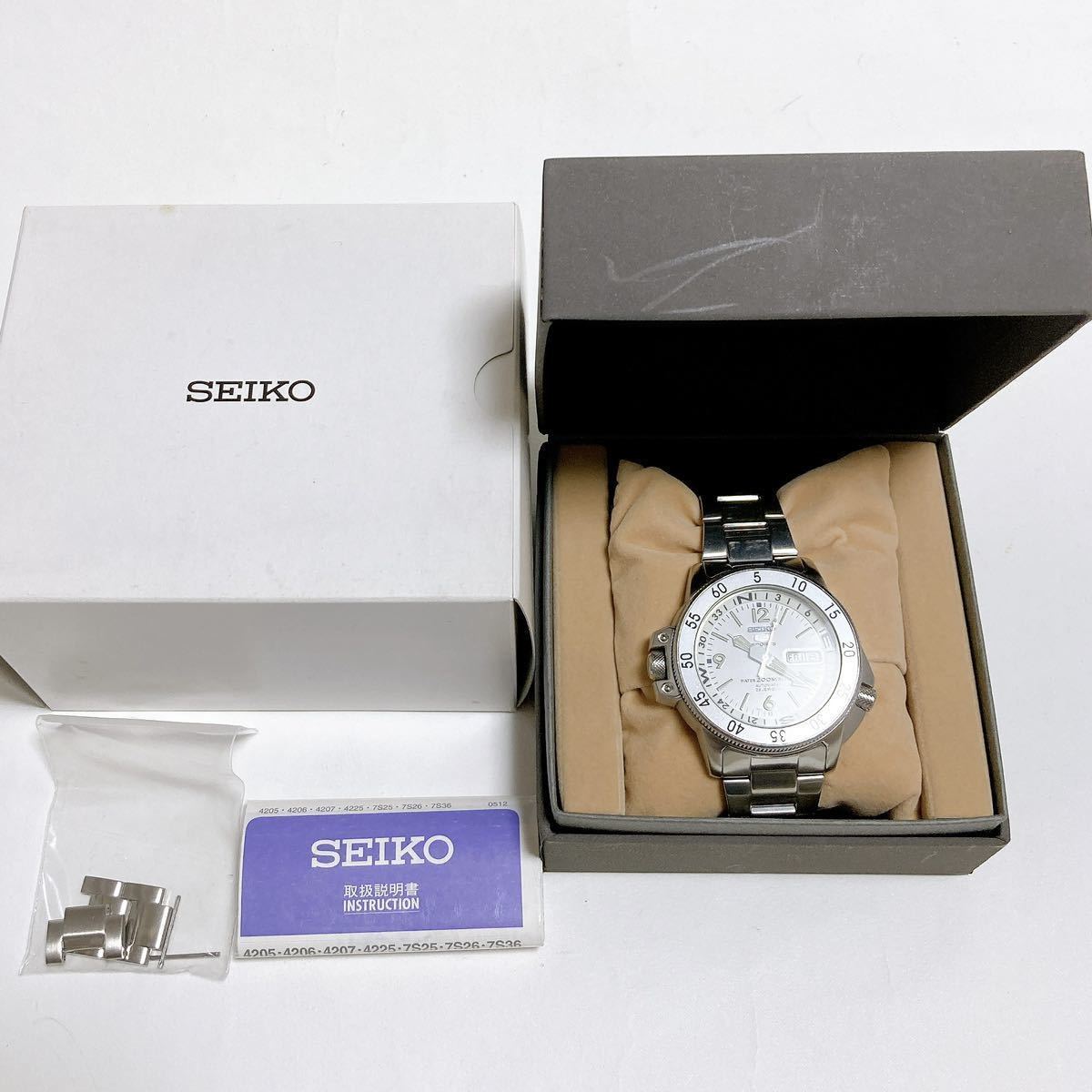 SEIKO セイコー 5 スポーツ 7S36-01E0 自動巻き オートマチック 