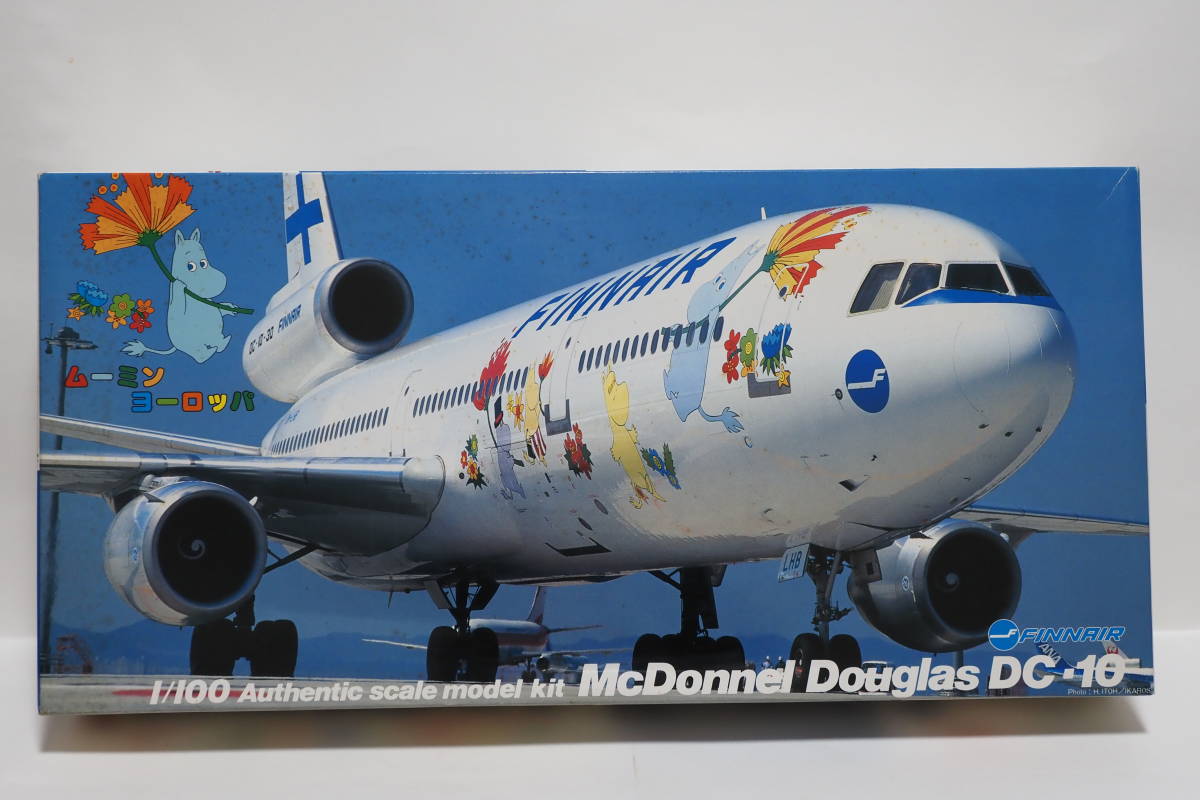 DC-10 1⁄100 ムーミン 童友社 ☆マクドネル・ダグラス ヨーロッパ DC