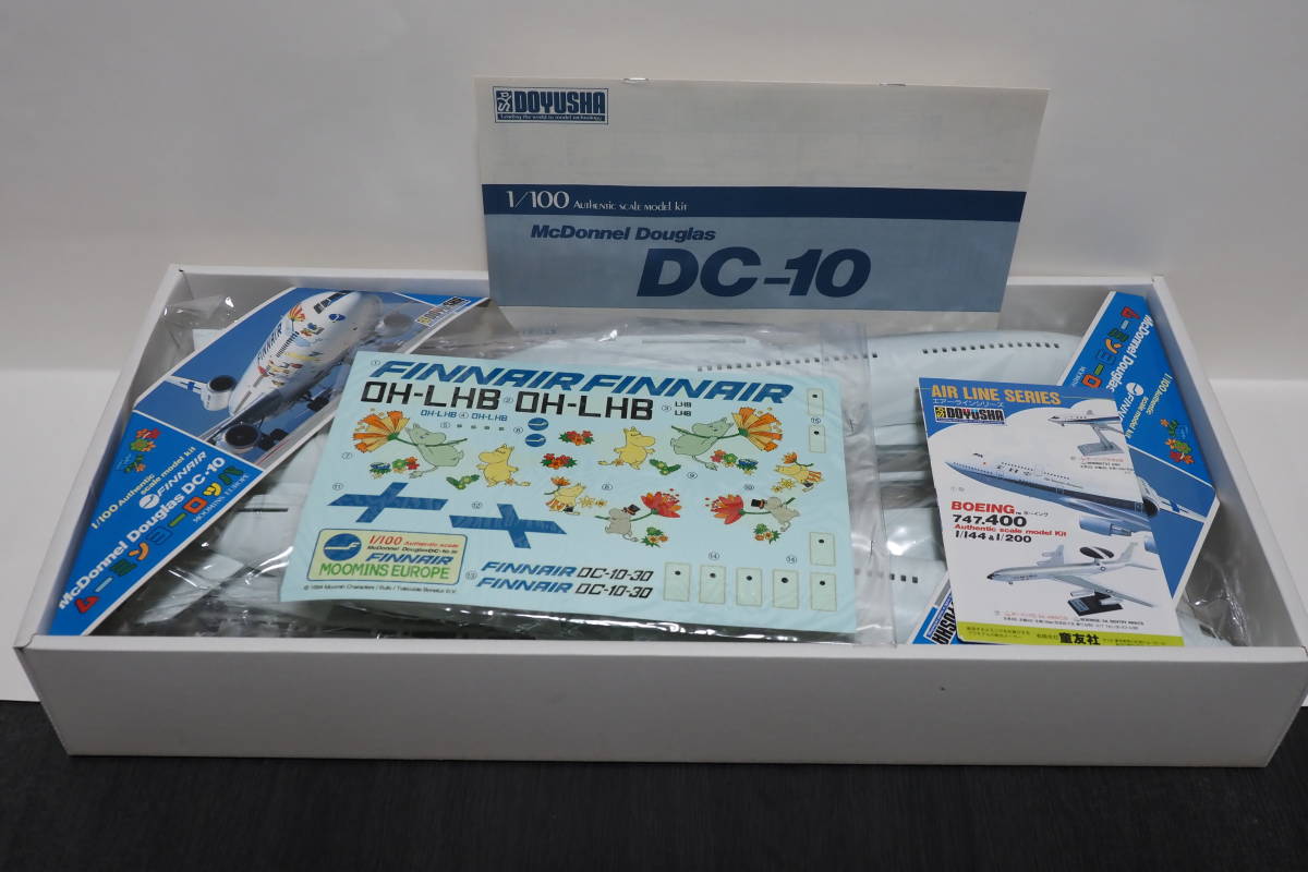 DC-10 1⁄100 ムーミン 童友社 ☆マクドネル・ダグラス ヨーロッパ DC