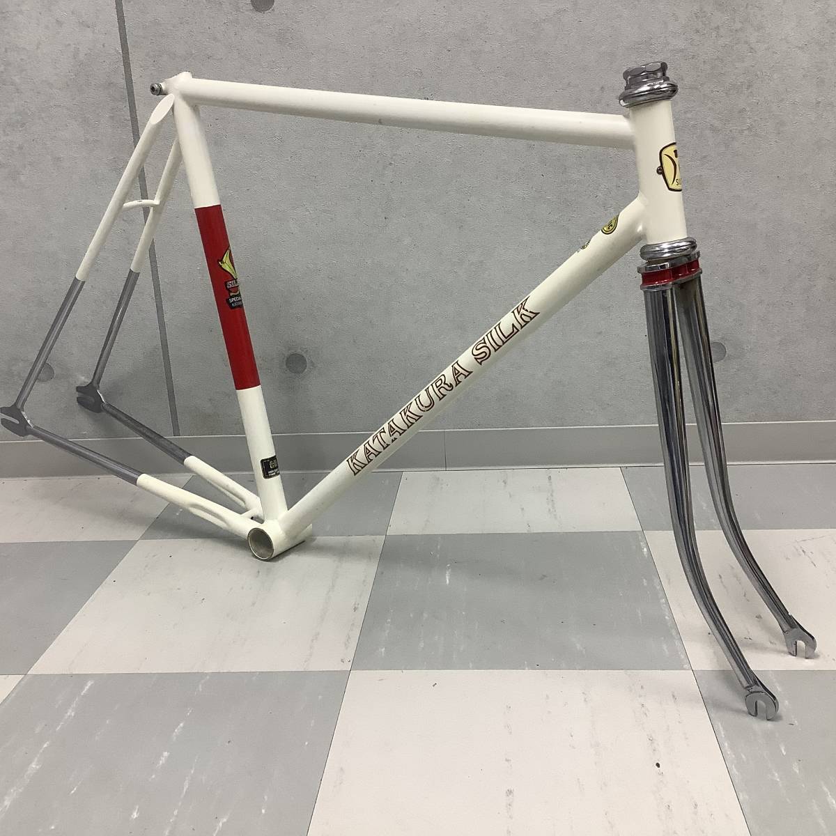 ◇片倉シルク R1-R 1970年代 ビンテージ ピスト フレーム シートC